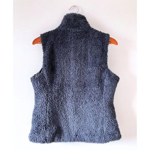 Patagonia Los Gatos Sherpa Fleece Vest Smolder Blue Size Large - Picture 3 of 8